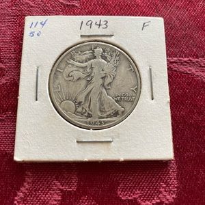 1943 Walking Liberty Half Dollar